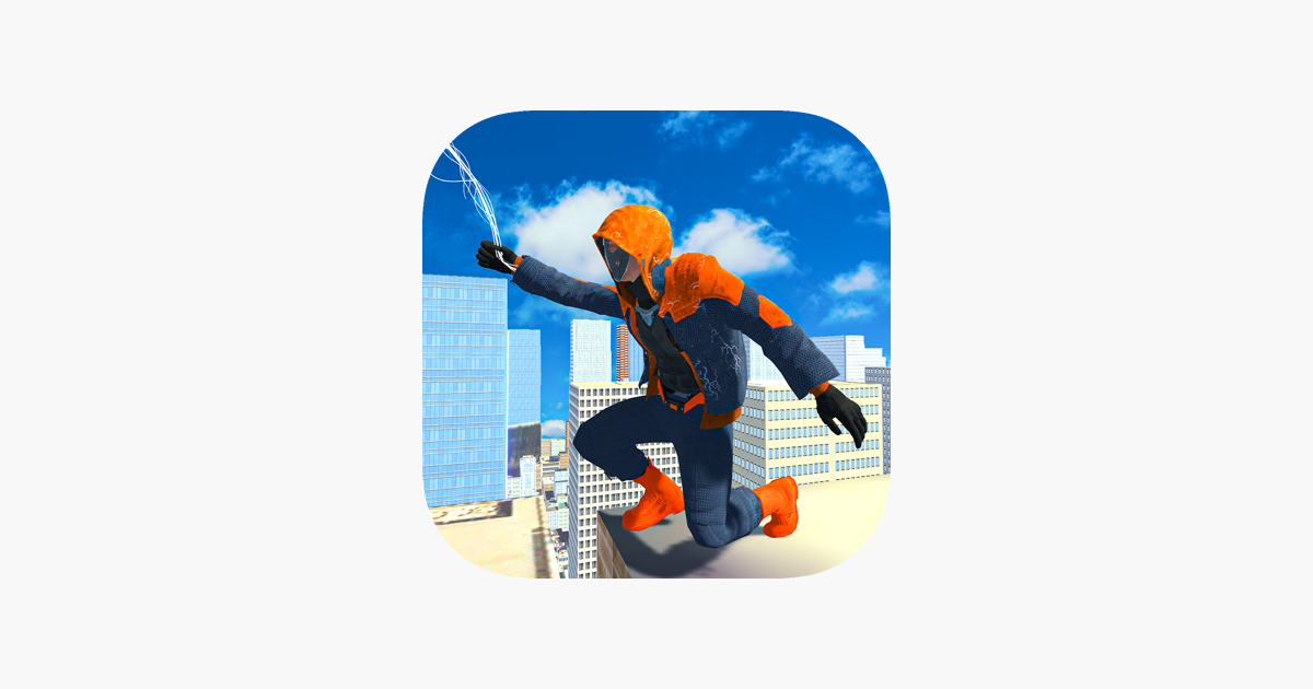 ‎Super Rope Hero City Rescue on the App Store