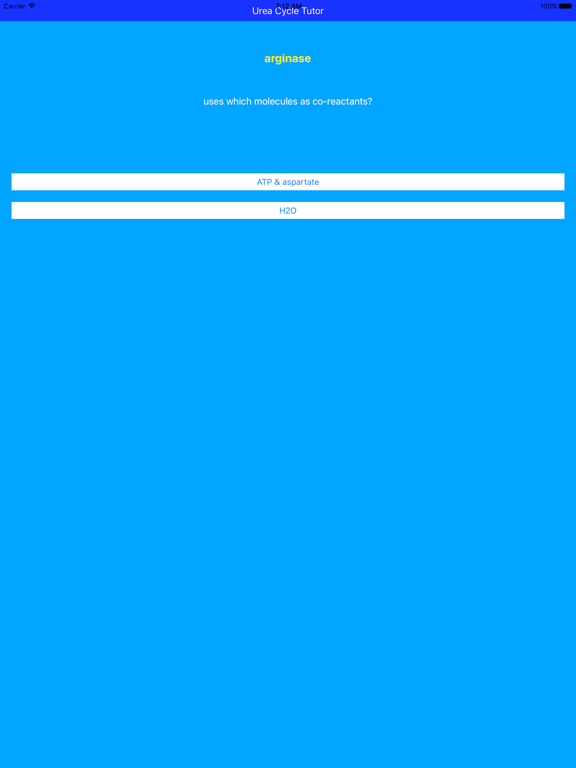 Screenshot #5 pour Urea Cycle Tutor