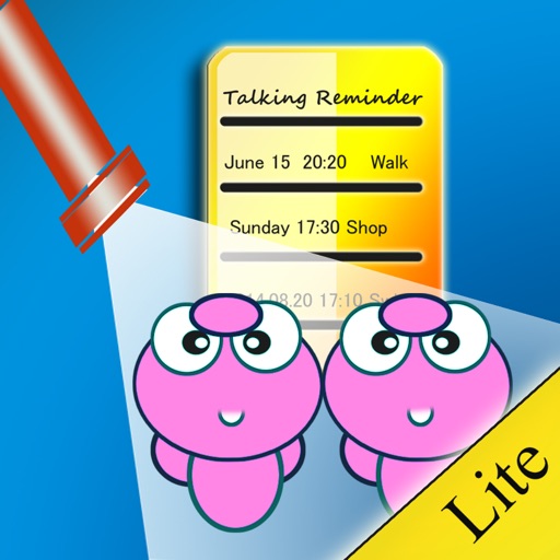 Talking Reminder Lite icon