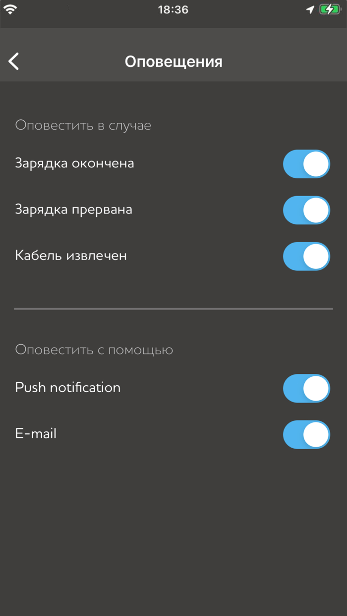 Zevs - карта зарядок