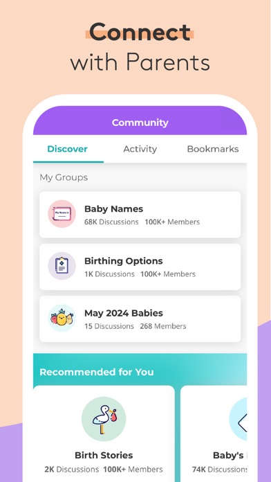 Pregnancy & Baby Tracker - WTE Screenshot