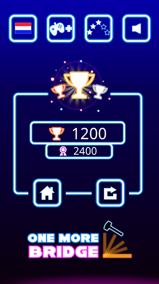 #4. One More Bridge (iOS) 由: PLAYTOUCH