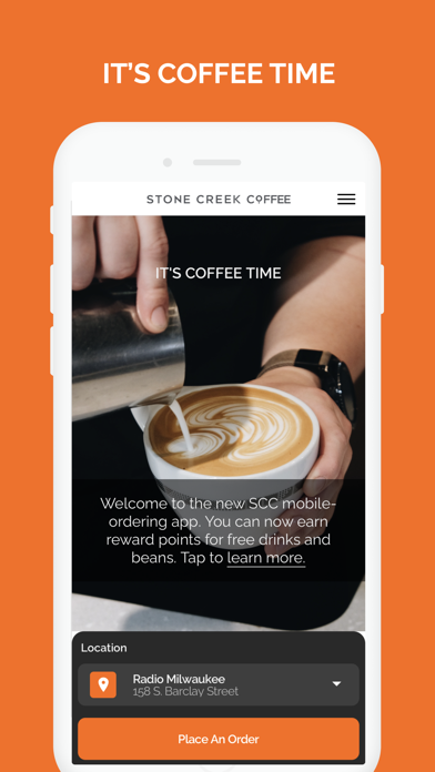 Stone Creek Coffee To Go Screenshot