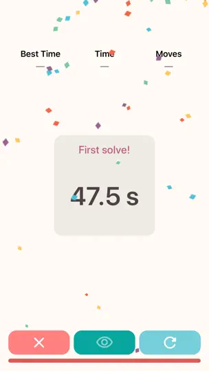 Screenshot von Up Slide Down auf dem iPhone 8