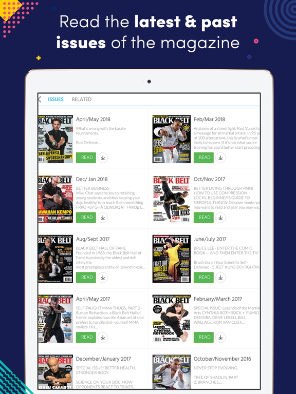 Screenshot #4 pour Black Belt (Magazine)
