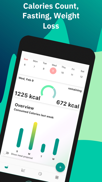 Calorie Count & Track Fasting Screenshot