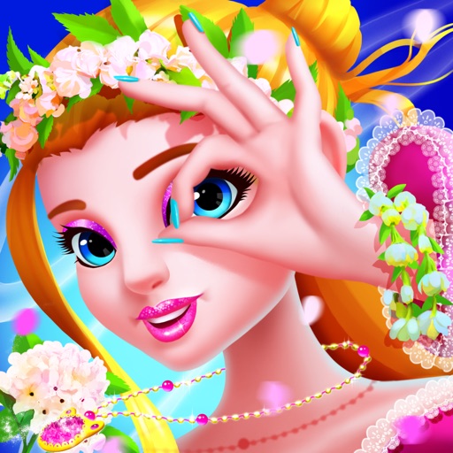 Flower Girl For Wedding-Makeup iOS App