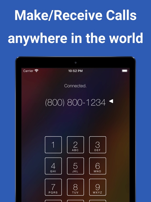 TalkTT - Call/SMS/Numbers/eSIM iPad screenshot 1 - Utilities app