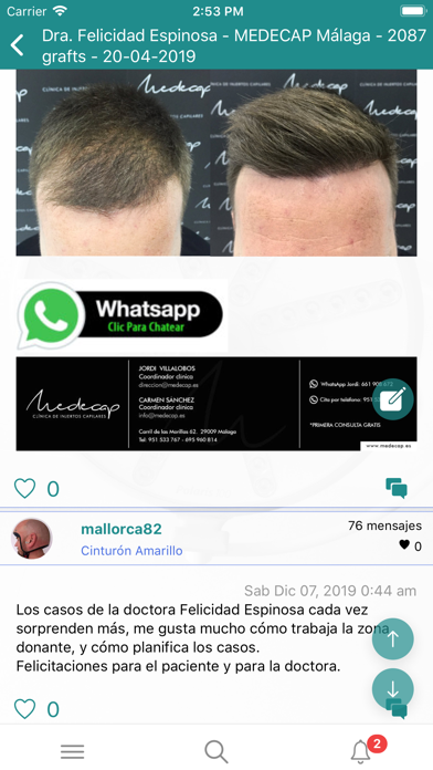 Injerto Capilar Screenshot