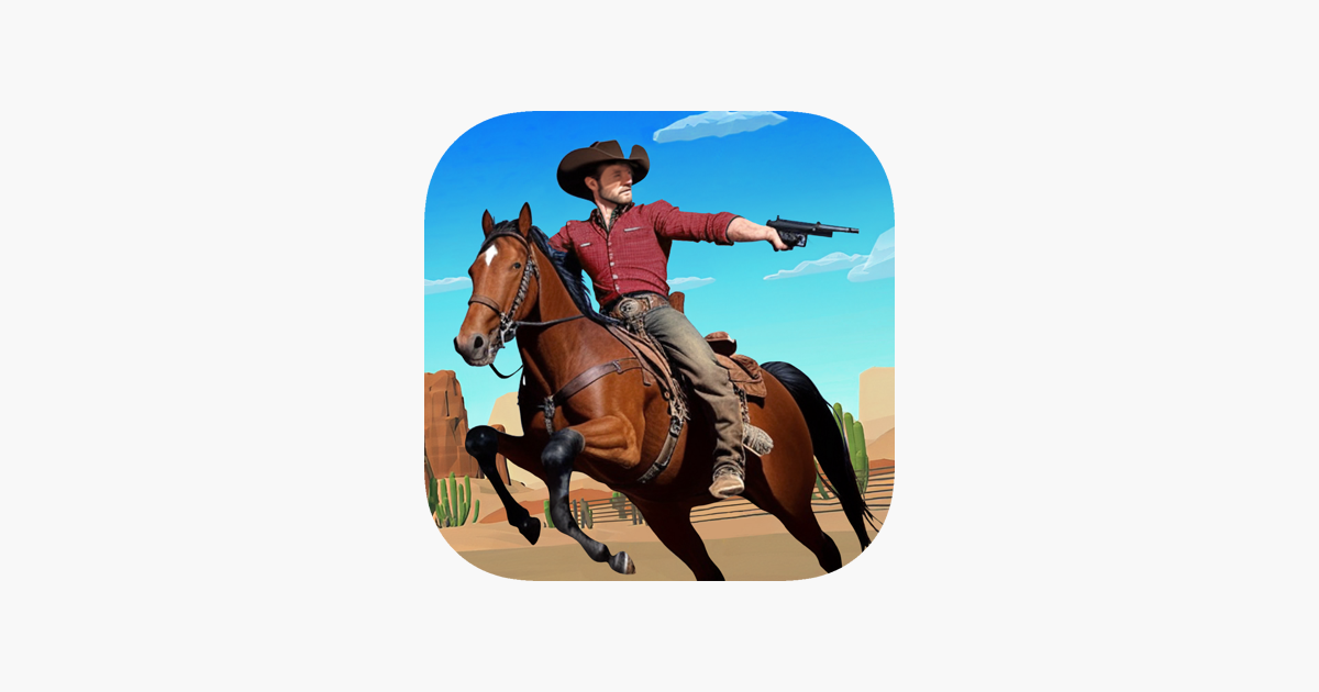 Wild West Cowboy カウボーイゲーム」をApp Storeで