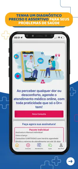 Game screenshot Dr+ Seu Médico Online mod apk