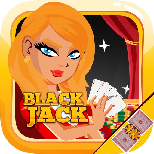 Blackjack Card Casino Bet 21 icon