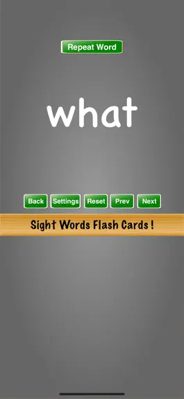 Game screenshot Sight Words Flash Cards ! hack