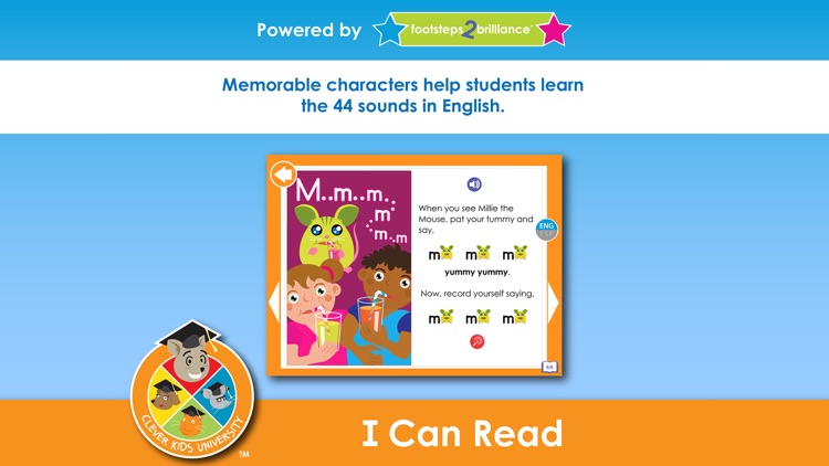 Clever Kids U: I Can Read
