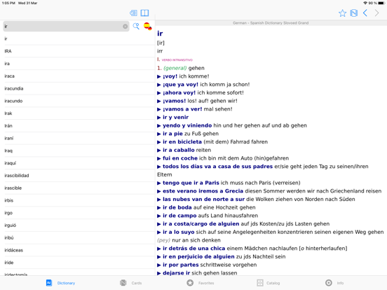 Screenshot #6 pour Slovoed Dictionary Collection
