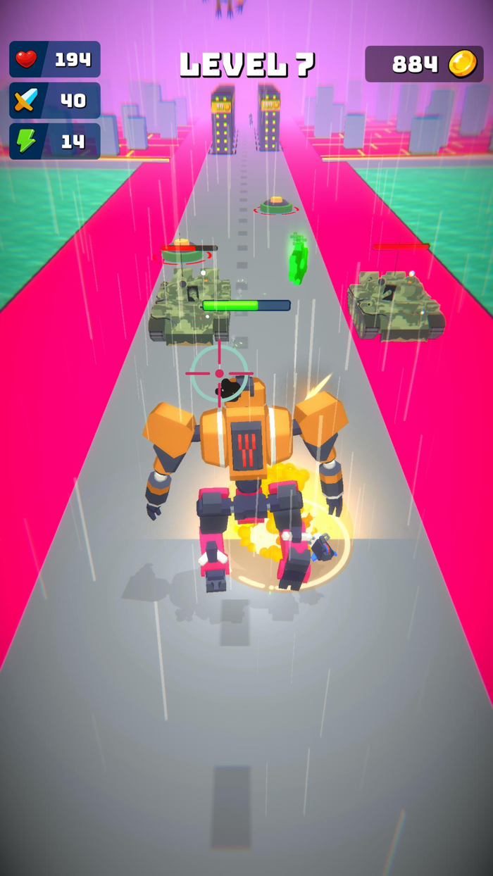 Mech King Robot Transform War