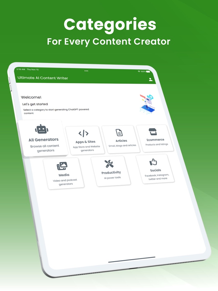 Ultimate AI Content Writer