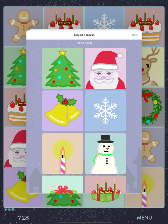 Screenshot #4 pour Xmas Falling Blocks