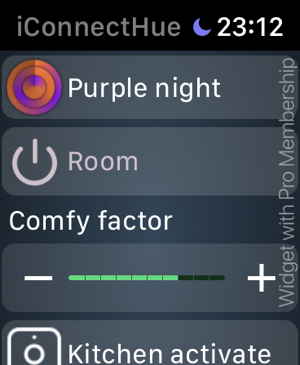 Philips Hue 用 iConnectHue スクリーンショット