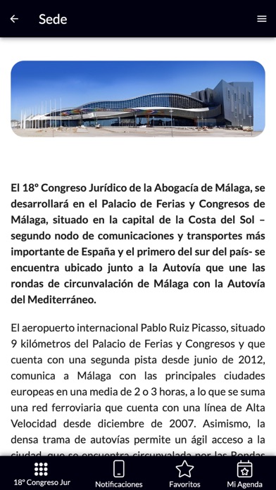 18 Congreso Jurídico Screenshot