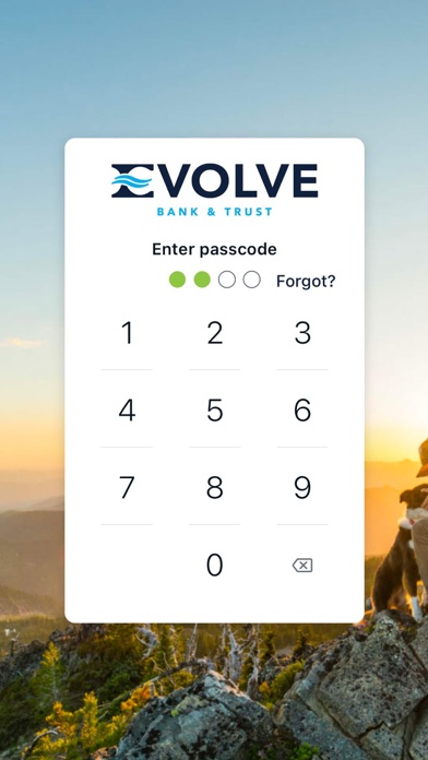 Evolve Digital Banking Screenshot