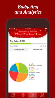 the christmas gift list iphone screenshot 4