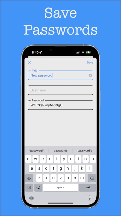 Strong Password Generator