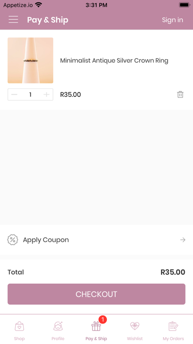JEWLRY Screenshot