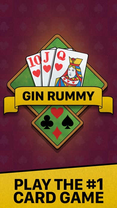 Gin Rummy Card Game Classic Screenshot