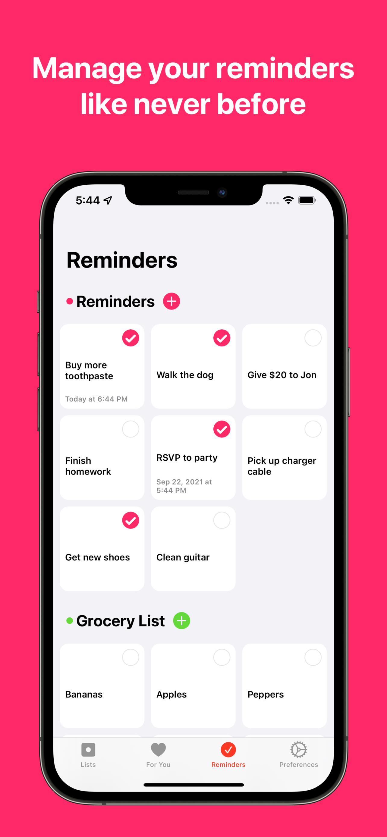 Memento: Modern Reminders