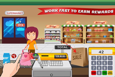 Super Store Cash Register Gameのおすすめ画像1