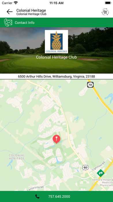 Colonial Heritage Club Screenshot
