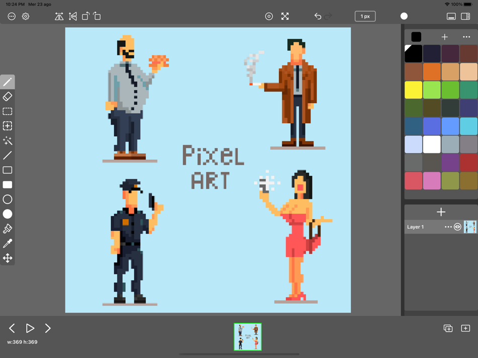 #4. Pixel Artistry (iOS) 由: Marco Petrucci