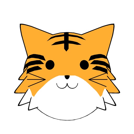 tiger ball sticker icon