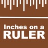 Inches on a Ruler icon