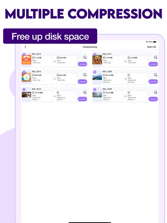 Screenshot #5 pour Video Compressor - Reduce file