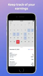 workcount - shift calendar iphone screenshot 2