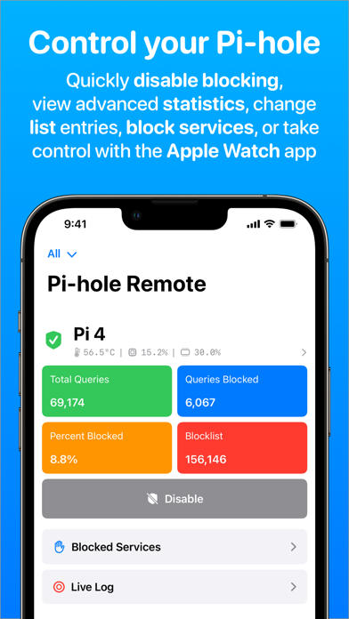 Pi-hole Remote Screenshot