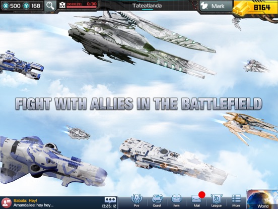 Ark of War: Aim for the cosmos iPad app afbeelding 5