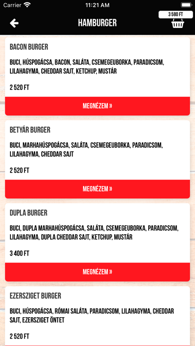 NívóBistro és Pizzéria Screenshot
