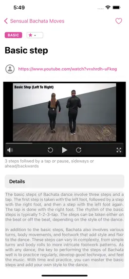 Game screenshot Bachata Dance App hack