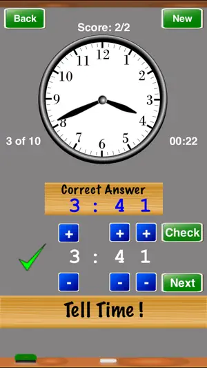 Tell Time ! ! screenshot 2