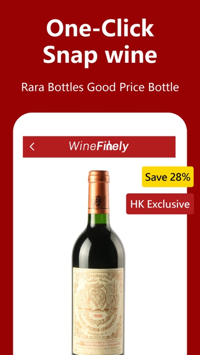 WineFinely: Rare Wine Radar Screenshot