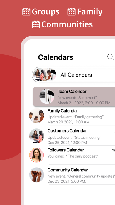 GroupCal - Shared Calendar screenshot n.2