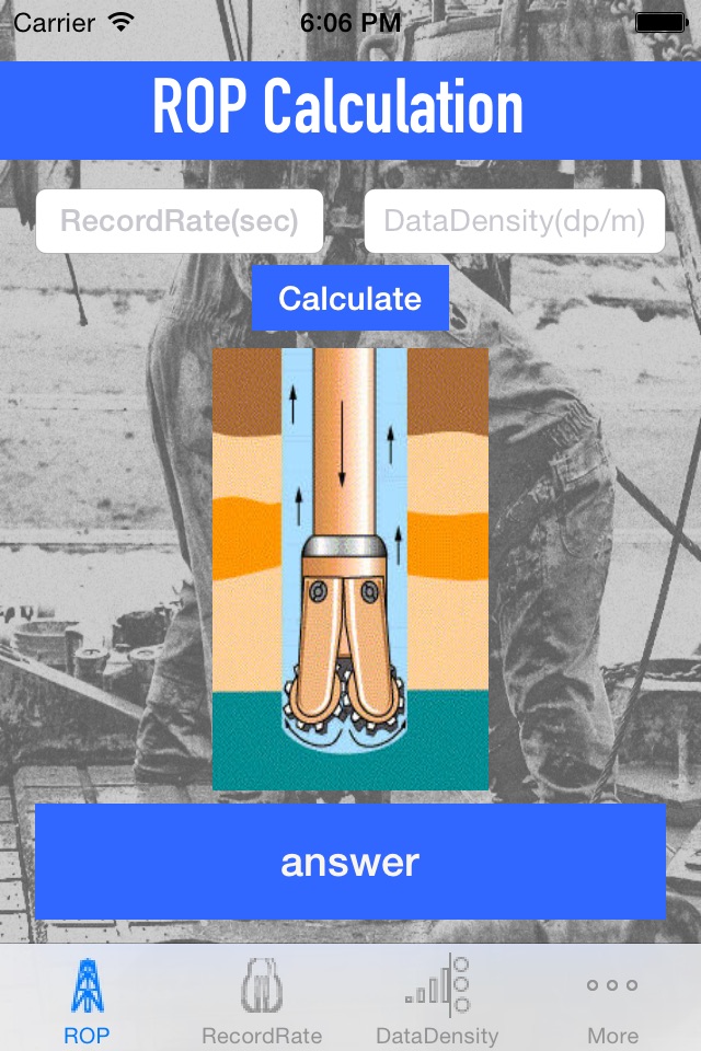 Oilfield LWD Calculation screenshot 2