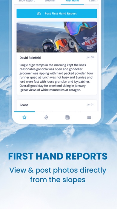 OnTheSnow Ski & Snow Report Screenshot