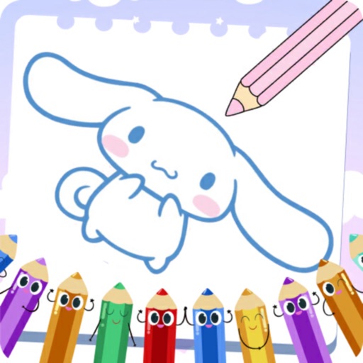 Cinnamoroll Farms Coloring man Icon