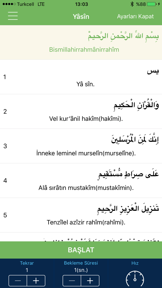 #1. Yasin Suresi Ezberle (iOS) Podle: CODEIDA BILGISAYAR YAZILIMLARI LIMITED SIRKETI