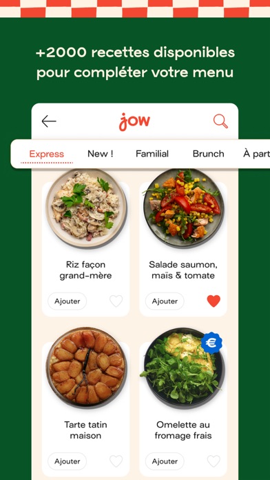 Screenshot #3 pour Jow - Recettes et courses