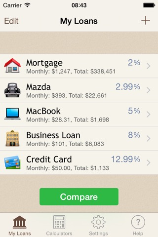 Finance Bundle: Debt Manager, Mortgage Calculator & Loan Calculatorのおすすめ画像7